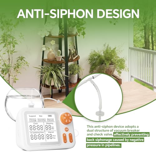 Automatic Plant Waterer with Cycle & Soak