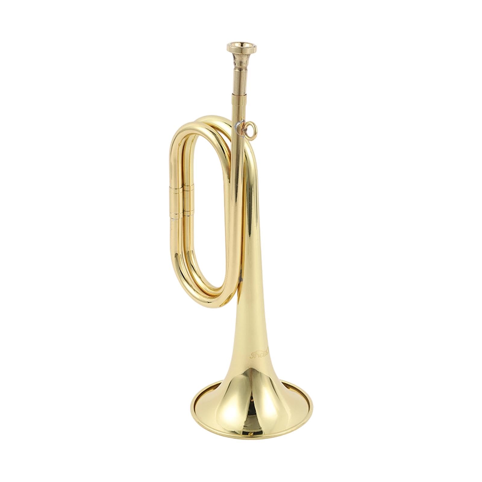 Kavallerietrompete Trompete Kupfer Marschhorn Blasinstrument Angenehmes Spielgefühl für Schulfest Festival Orchester Bühne Kinder Anfänger Erwachsene