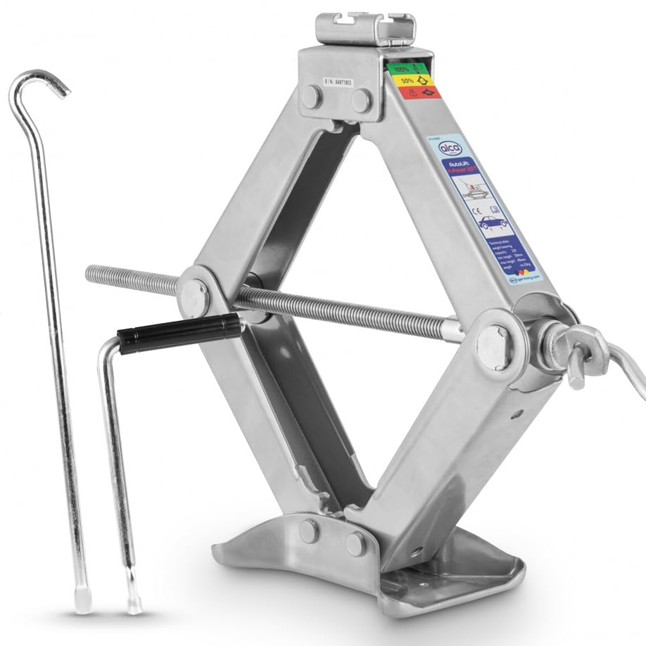 Universal Scissor Car Jack, Load 2.5 Tons, Lifting Height 10-39CM, With Tow Rope 2M, Wrench*2 12 thumbnail image