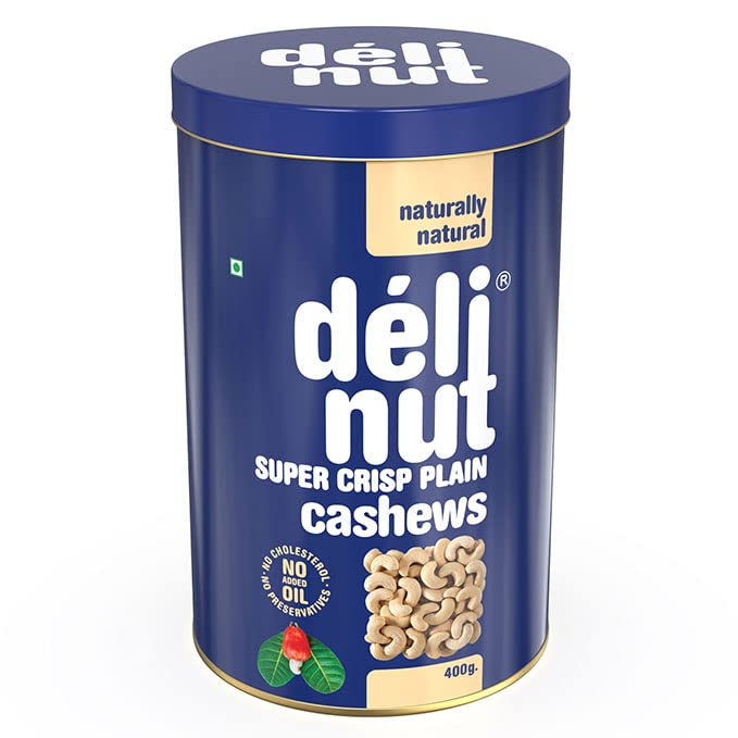 Delinut WW240 Cashew Nuts 400g - Super Crisp, Fresh, Natural & Healthy ...