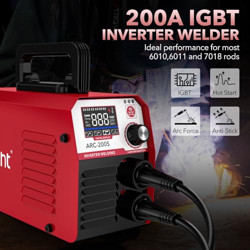 Image of Welding Machine 110V 200A IGBT Inverter Welder Machine