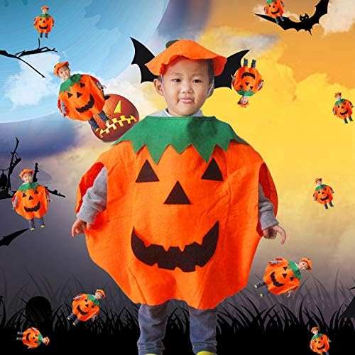 Miniatura 3 de QBSM Disfraz de calabaza de Halloween, ropa para bebés, niños y adultos