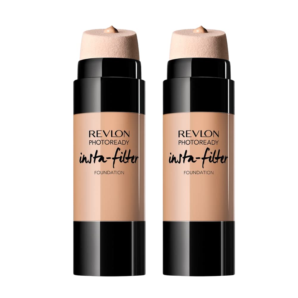 2 x Revlon Photoready Insta-Filter Foundation 27ml - 240 Medium Beige