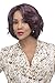 Vivica A. Fox, Garden, HD Lace Front, Natural Baby Hair, Layered Wrap Style with Swept Bang Wig (2 Dark Brown)