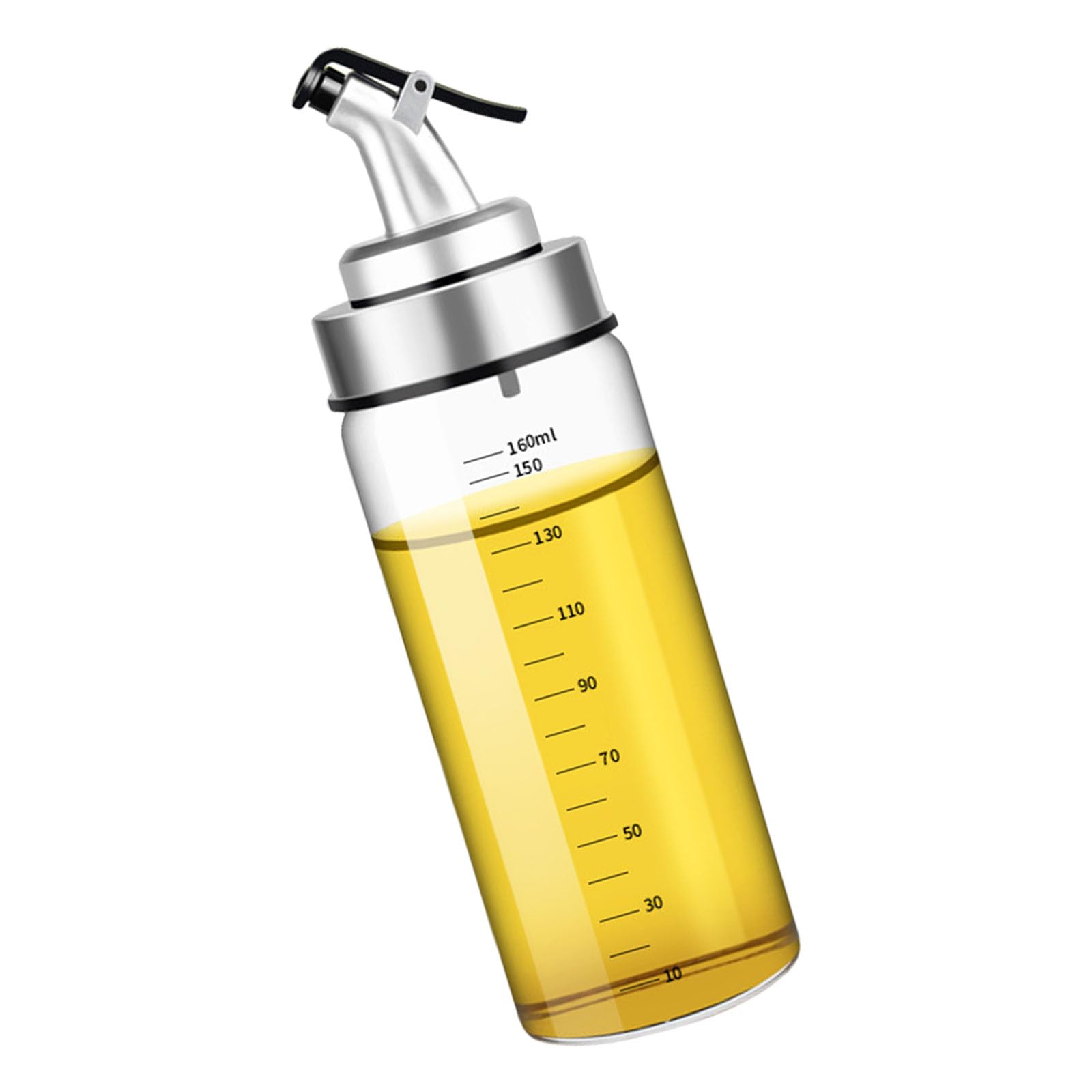 Jazuaiao 180Ml Glass Oil Bottle For Kitchen Leak Proof And Large Capacity Liquid Dispenser For Soys Sauce And Vinegar Kitchen Oil Dispenser
