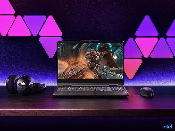 Image of Lenovo IdeaPad Gaming 3 - Laptop Computer, 15.6 inch 120Hz FHD Display, AMD Ryzen 5 6600H, NVIDIA GeForce RTX 3050, 16GB DDR5 RAM, 512GB SSD Storage, Wi-Fi 6, Essential Gaming Laptop, Windows 11 Home