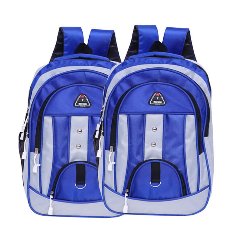 KSC “KHATUSHYAM COLLECTION” Combo Pack of Backpack for Men Women Boys Girls, School College Teens & Students/Office Casual Waterproof Laptop Bag- Blue (Pack of 2)