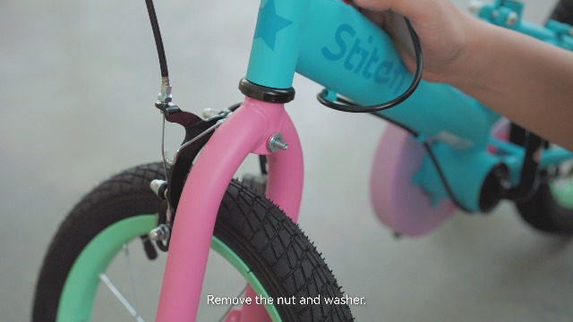 STITCH Macaron 18 Inch kids bike for 5-8 Years Girls Bike,18 Inch