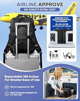 BOXSAM Vacuüm Rugzak Handbagage Vliegtuig Tas Airbag met Vacuümsysteem BOXSAM Vacuüm Rugzak Handbagage Vliegtuig Tas Airbag met Vacuümsysteem