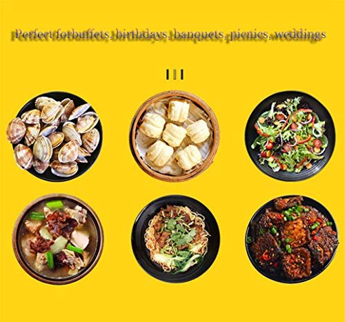 HSBAIS Speisenwärmer Buffetwärmer, Rechteckig Wärmebehälter Full Size Chafing Dish mit Deckel Rechaud für Catering… – Bild 6