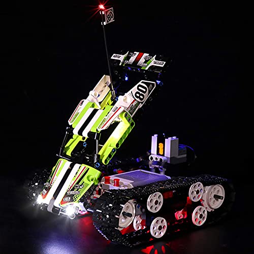 KCGNBQING NLNE Light Set für Bausteine Modell - LED Light Kit Kompatibel mit Lego 42065, Nicht Enthalten das Modell… – Bild 6