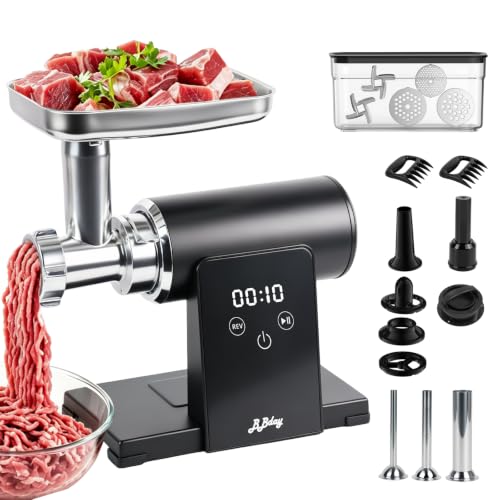 Image of Electric Meat Grinder with Touch screen, 3200W MAX