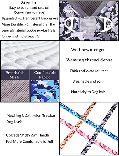 Soft Mesh Dog Harness Pet Puppy Comfort Padded Vest No Pull Harnesses No Choke Reflective Adjustable with Dog Leash for… - Image 5