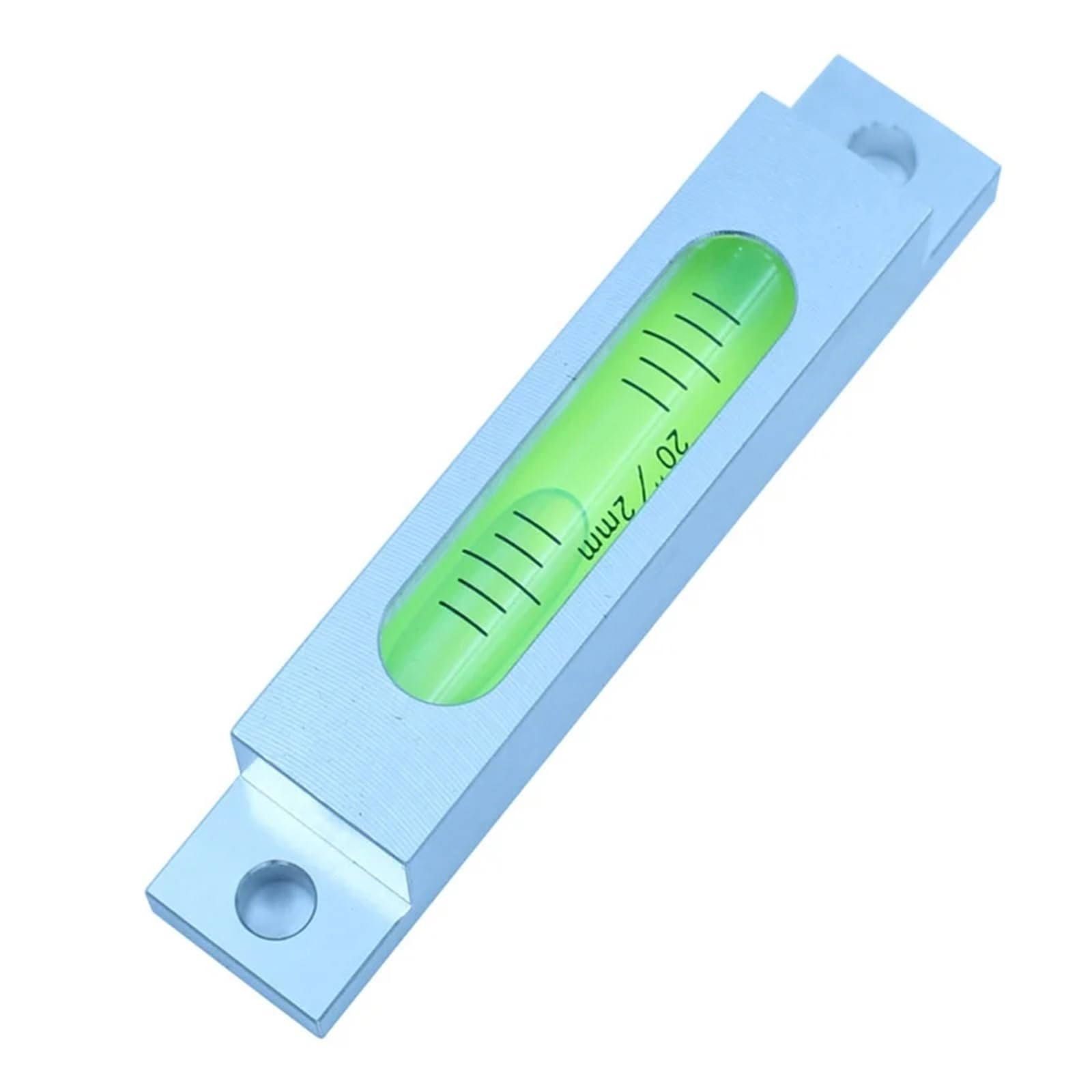High Precision Metal Long Level Bubble Precision Equipment Installation Bubble Level Accuracy 0.1mm/m(Green)