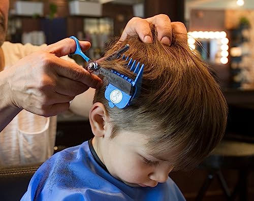 Tondeuse électrique pour bébé avec guide sensoriel pour coiffure enfant sans bruit - 4