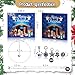 Capoda Christmas Charm Bracelet Advent Calendar for 2026 Women 24 Days DIY Snowflake Countdown Calendar Bracelets Set Blue Nativity Religion Christmas Jewelry Making Kit Gift for Girlfriend