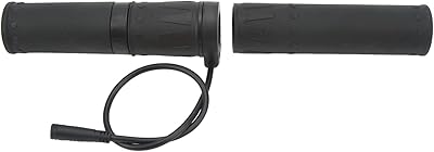 VBESTLIFE Twist Throttle for eBike, FT 158X Electric Bike Speed Governor Handlebar Twist Throttle Grip for Modification Waterproof Plug