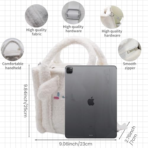 Bolso de peluche Shuyun anime para mujer con cremallera miniatura 5