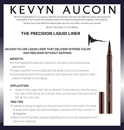 Delineador Líquido Precisión Kevyn Aucoin Negro miniatura 4