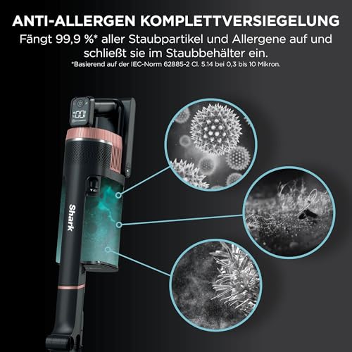 Shark Stratos Kabelloser Akku-Staubsauger mit PowerFins