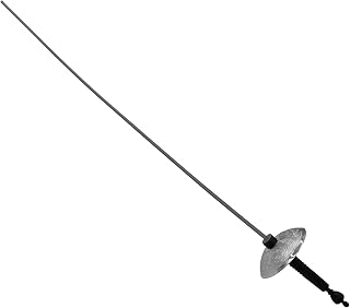 Nicky Bigs Novelties 25" Plastic Knight Fencing Foil Sword - Medieval Cosplay Rapier Prop for Halloween, Musketeer Costumes & Renaissance Fairs
