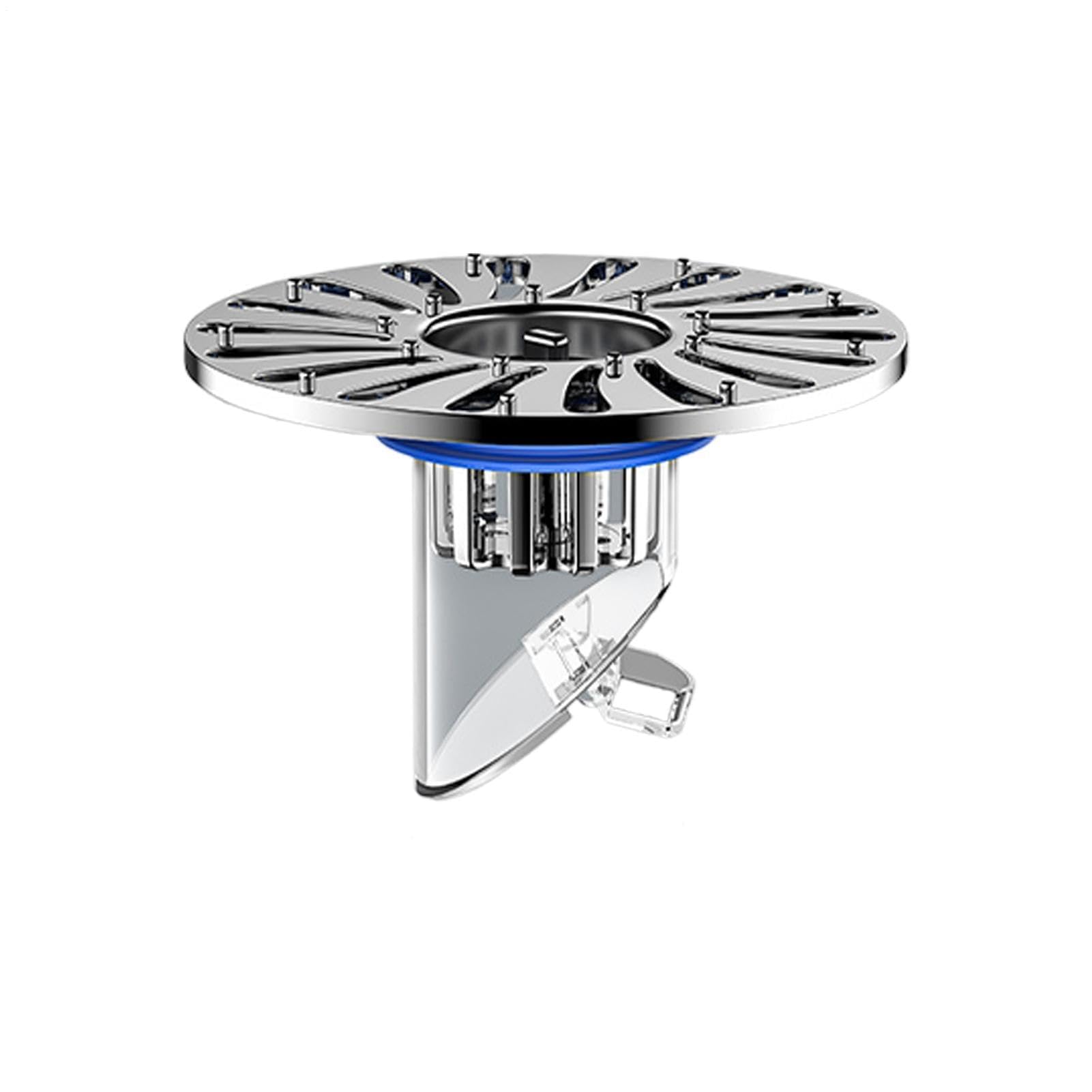 Muiltvoe Stainless Steel Anti Odor Water Drainer, Plug Sewer Core, Anti Clogging Bathroom Floor Drain, For Basement Bathroom Basement Drain