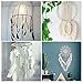 GOLRISEN Aros de Madera para Hacer Atrapasueños de Macrame y Manualidades, 10...