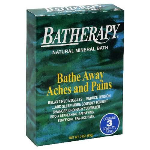 Batherapy Natural Mineral Bath, 3 Ounces (85 g) (Pack of 2