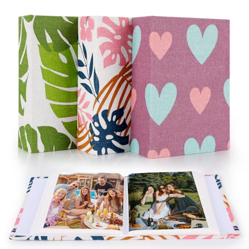 La mejor comparación de Albumes de fotos Top 10. 48 3PCS ÁLbum De Fotos De Tapa Dura De Tela,áLbum Mini De 6 Pulgadas,Cada Uno Puede Contener 100 Fotosdimensiones 30 X 16,5 X 1,5 Cm, Ideal Para Guardar Los Recuerdos De La Familia,...