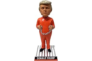 Donald Trump Prison Jail Suit Bobblehead