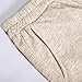 Baggy Sweatpants for Boys Elastic Waist Casual Pants 2026 Fashion Open Bottoms Jogging Kids School Preppy Trousers Beige