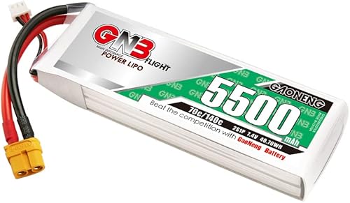 Gaoneng GNB 2S 7.4V 2300mAh 50C XT60 RC LiPo batería grafeno para RC Racing Car Helicóptero FPV Drone