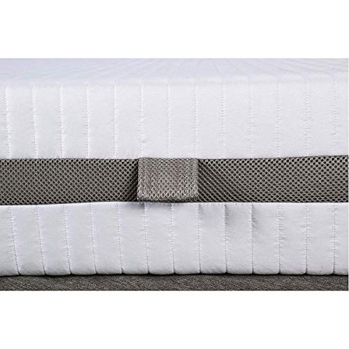 EVERGREENWEB Orthopädische Matratze 90x200 cm 20 Hoch aus Waterfoam + 1 Memory Foam Kissen KOSTENLOS Härtegrad H2/H3 mit Massage-Effekt, Abnehmbarer Waschbarer Bezug, Ideal für alle Betten | Sleepy – Bild 7