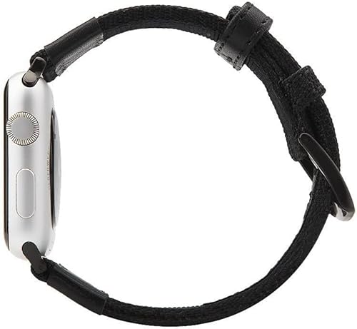 Miniatura 6 de Raamax Correa deportiva de tela de nailon tejida compatible con iWatch de 1.929 in 1.772 in 1.614 in 1.732 in 1.575 in 1.654 in 1.496 in Series