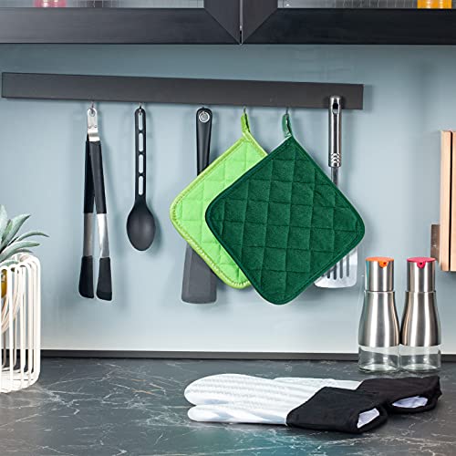 Pot-Holders-Buffalo-Plaid-Cotton-Heat-Resistant-Potholder-Pot-Holder-Hot-Pads-Trivet-for-Cooking-and-Baking-5-Dark-Green Pot Holders Buffalo Plaid Cotton Heat Resistant Potholder Pot Holder Hot Pads Trivet for Cooking and Baking 5 Dark Green