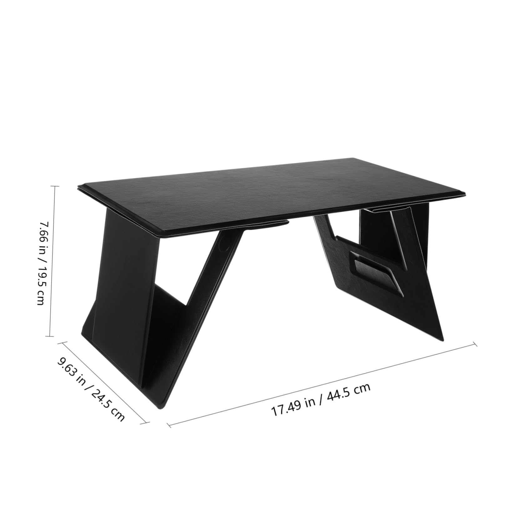 BUGUUYO Portable Foldable Lap Desk for Bed Non Slip Laptop Table with Sturdy High Density Saving Design for Writing and Working Standard