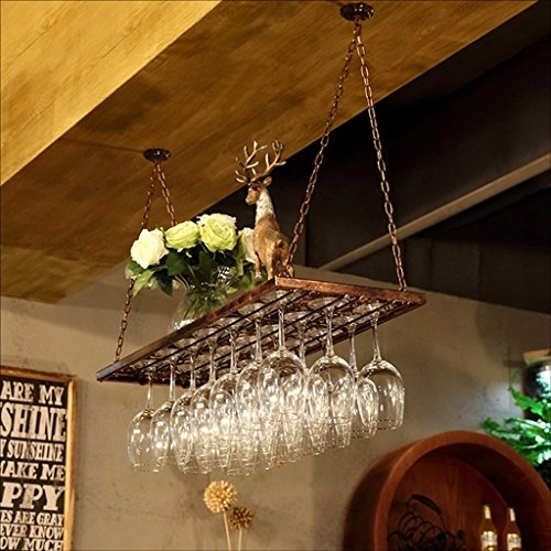 Suspension porte-verre à vin en métal pour libérer vos placards - 4