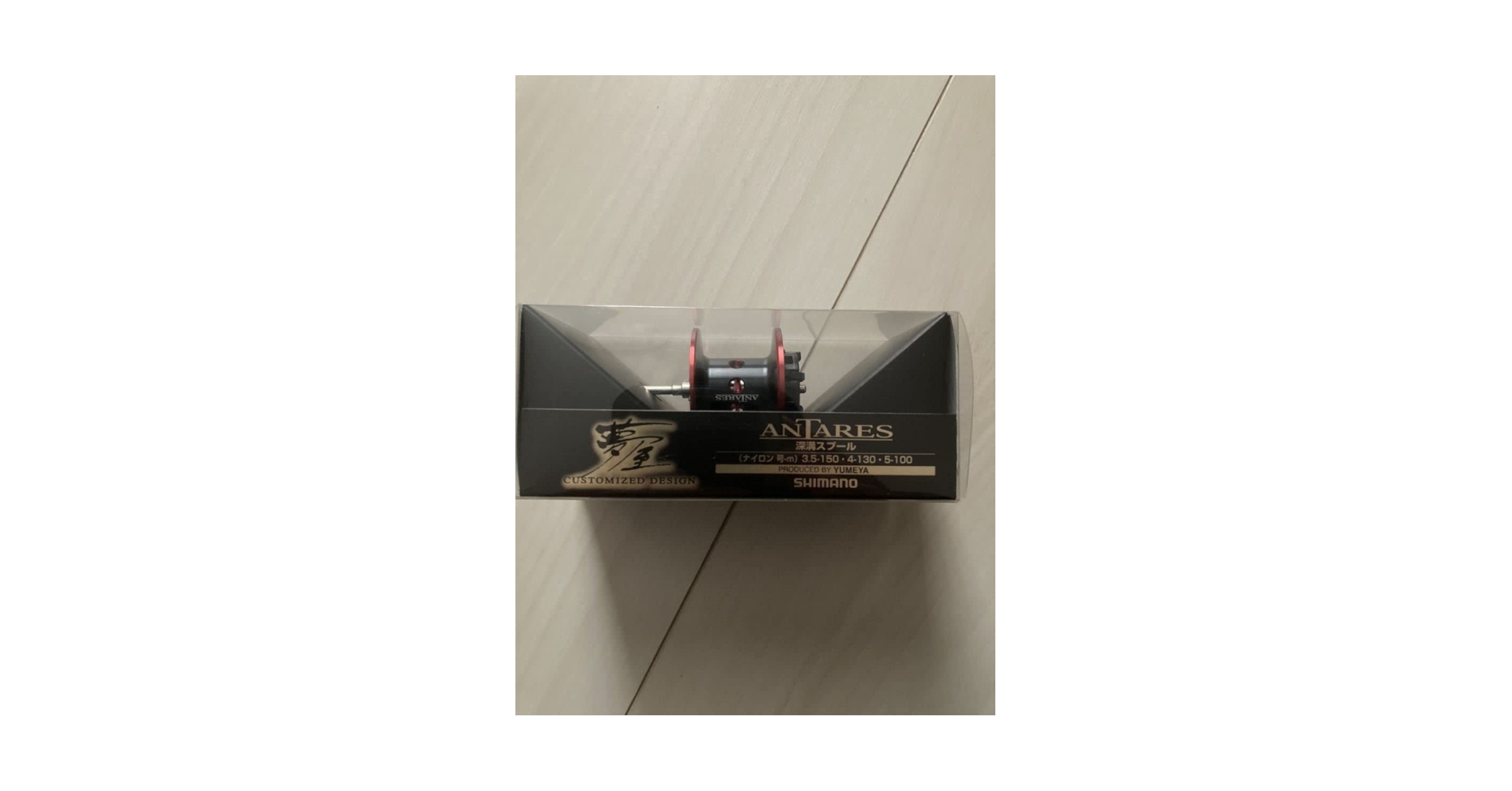 シマノ　１２　アンタレス　夢屋　深溝スプール　ANTARES　超美品 シマノ(SHIMANO) 夢屋 12アンタレス深溝スプール シマノリール