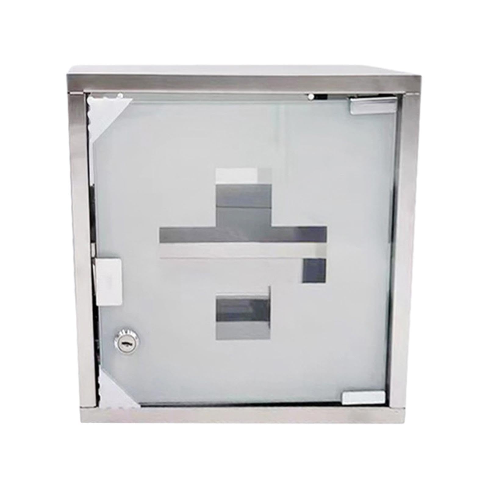 Organizador de pared para botiquín médico, duradero, de gran capacidad, de doble capa, mantiene los suministros seguros, botiquín médico de
