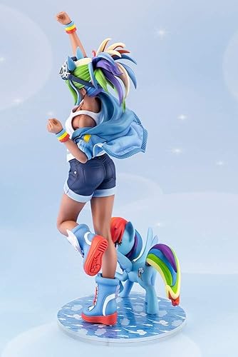 Miniatura 4 de My Little Pon Rainbow Dash Edición limitada (escala de 7 pulgadas) Figura de acción Estatua de Bishoujo (China)