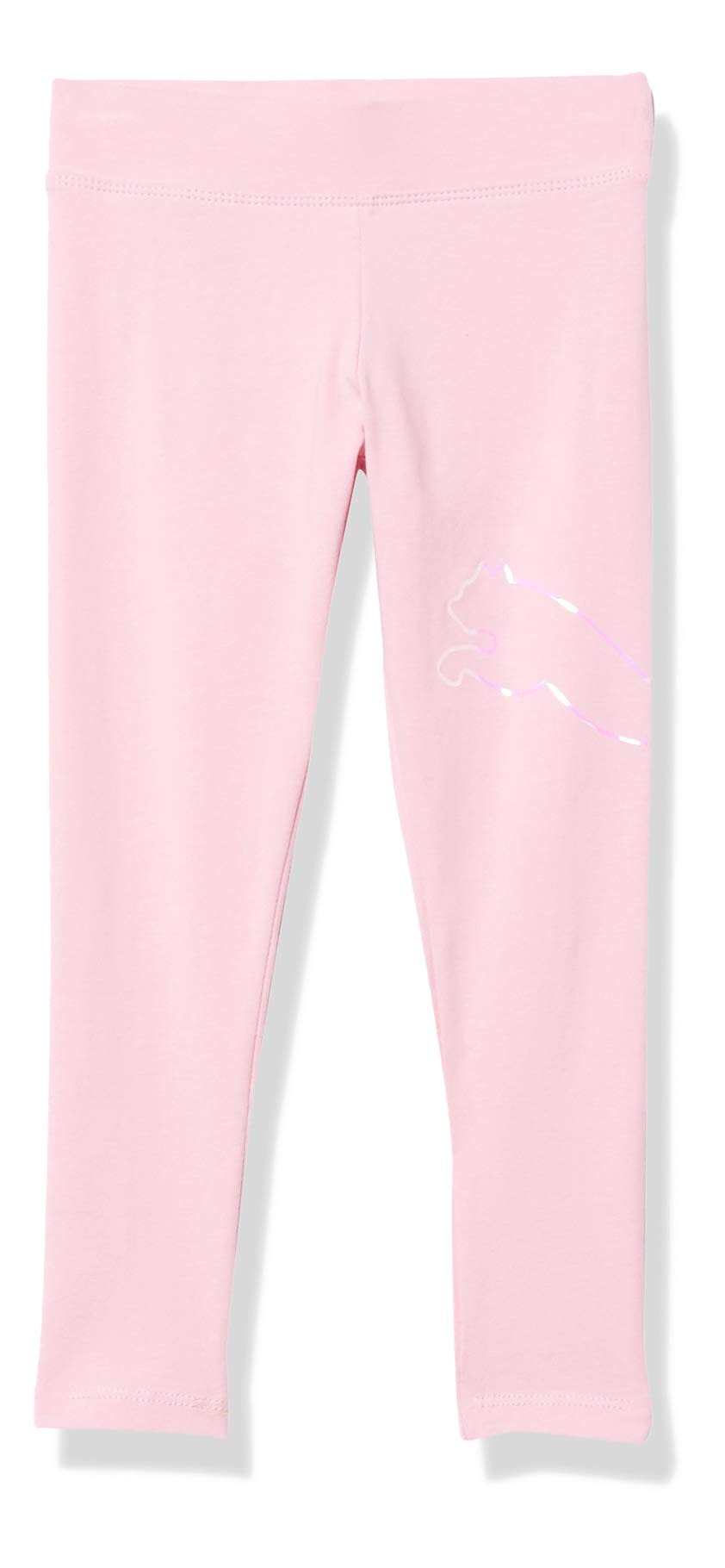 PUMA Girls' Legging, Pink, 4