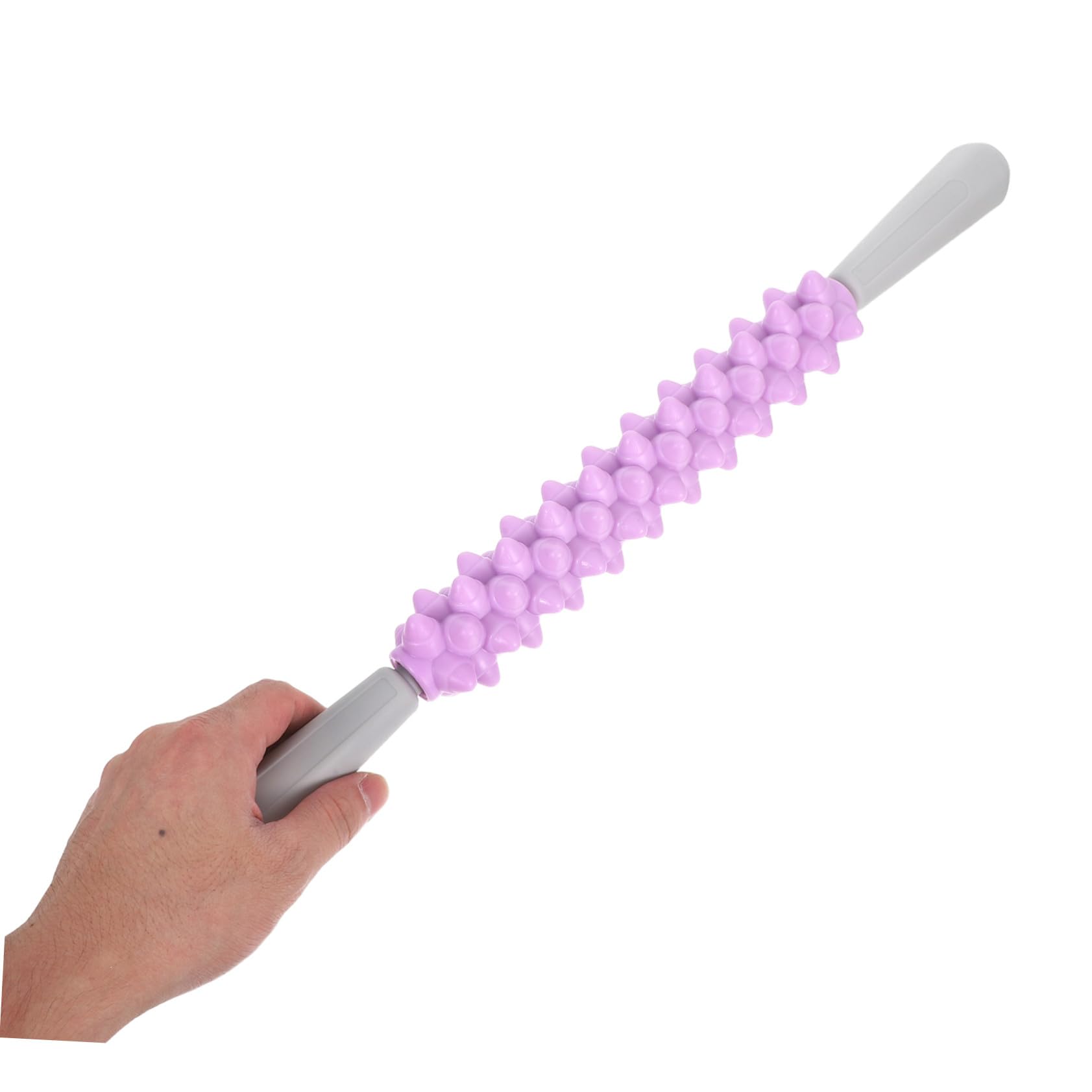 Bastone Massaggio Profondo a Rullo Tpr Ergonomico per Muscoli | Design Leggero e Portatile, per Atleti e Appassionati Fitness, Aiuta Recupero e Tensione