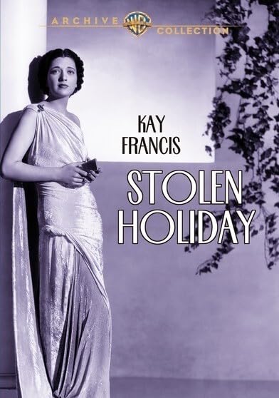 Stolen Holiday USA DVD drama clásico en blanco y negro Michael Curtiz