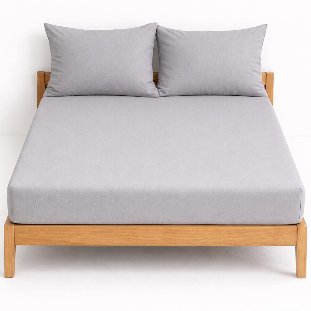 40cm Extra Deep Pocket Microfiber Luxury Fitted Sheet for Single, Small Double, Double, King & Super King Bed | Soft, Breathable, Easy Iron, Fade Resistant, Hotel Quality Bedsheets in 13 Colours
