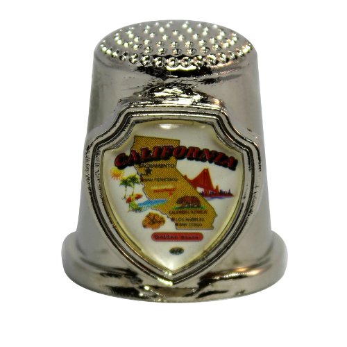 Souvenir Thimble - California - CA