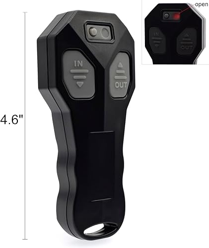 Miniatura 6 de Kit de control remoto inalámbrico de recuperación de 12 V y 100 pies para Jeep, camión, ATV, SUV, automóvil DC 9-30V 434MHZ, interruptor de