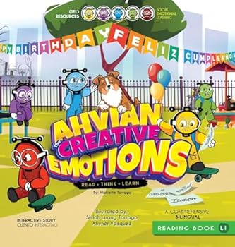 Hardcover Ahvian The Creative "Emotions" - Bilingual Reading Book: (Read, Think, Learn) - Social Emotional Learning (SEL) Resources Book
