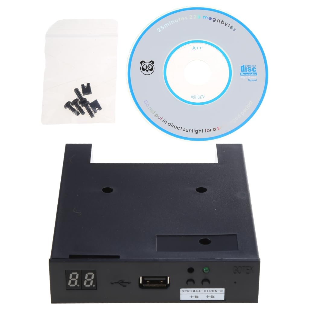 3.5" USB External Floppy Disk Portable 1.44MB FDD 32-Bit for Electric Organ No for Extra Driver Required Plug and