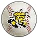 FANMATS 681 Wichita State Shockers Baseball Shaped Accent Rug - 27in. Diameter
