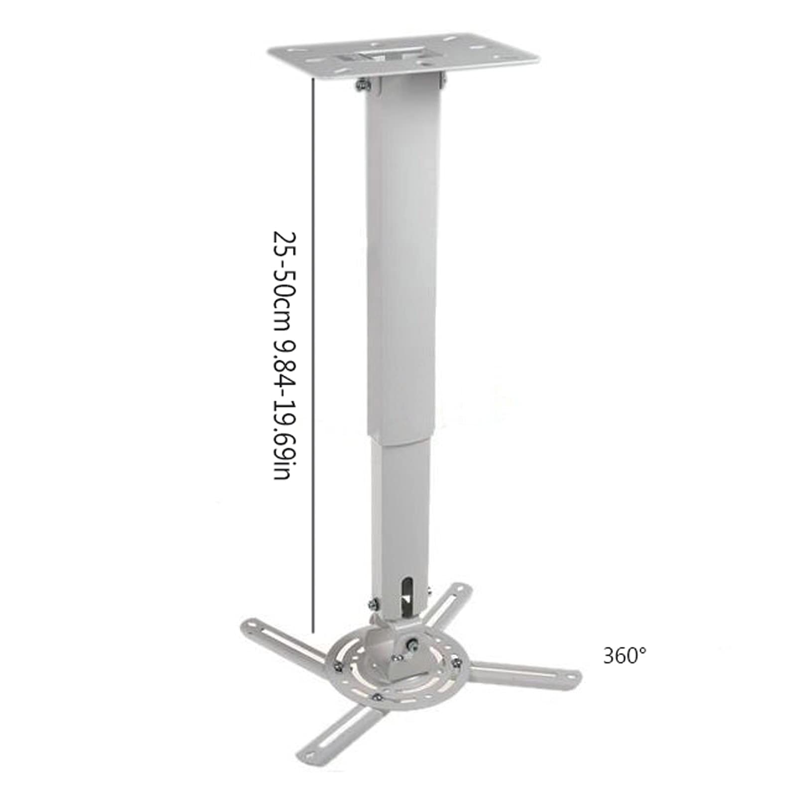 Supporto Proiettore Supporti del proiettore dal soffitto Proiettore A GAINT TILDABILE Tilt Tilt Tilt Tilt PROIETTORE Staffa STAFFARE LOACE 28.7LBS Staffa videoproiettore
